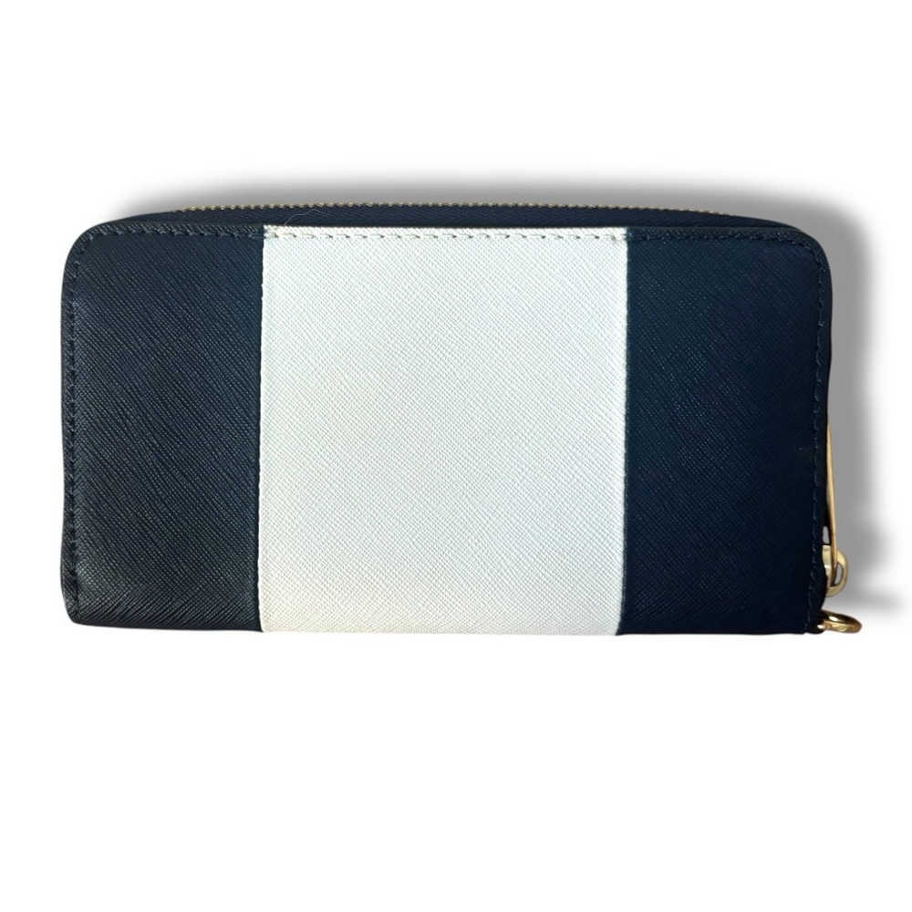 Michael Kors Jet Set Travel Center Stripe Continental Wallet - Picture 3 of 4